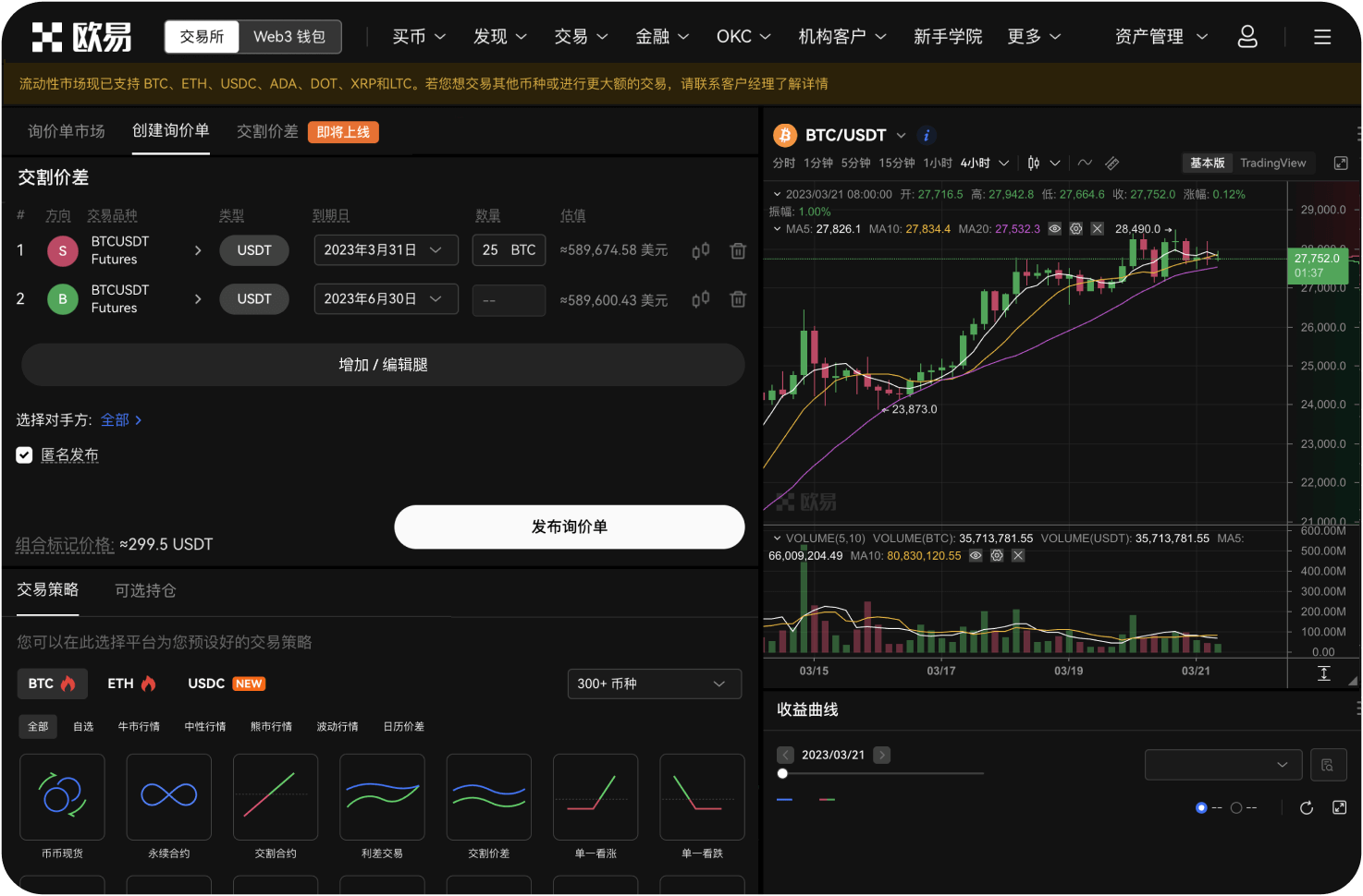 现货交易中的市价单和限价单有何区别